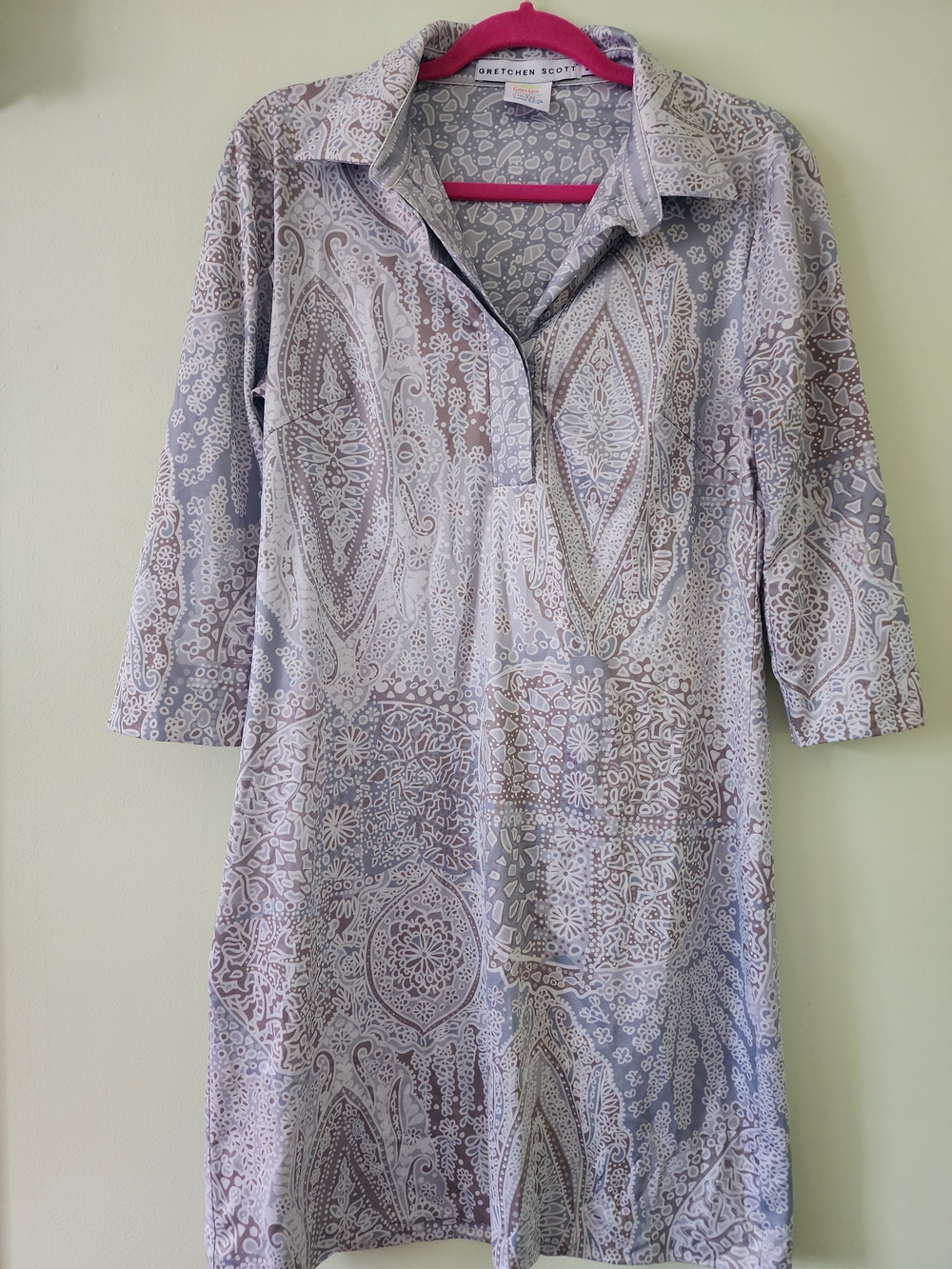 Gretchen Scott Designs Paisley Tunic Dress